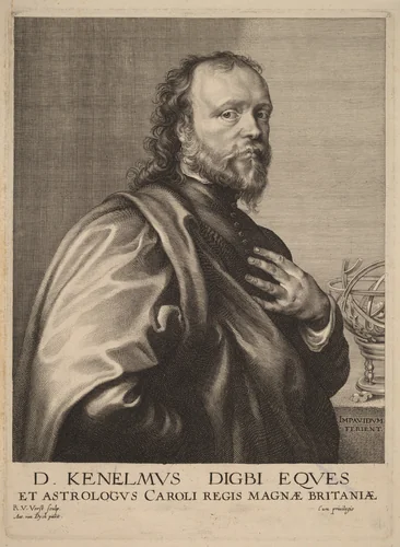 Sir Kenelm Digby by Robert van Voerst
Sir Anthony van Dyck, print, 1626-1636