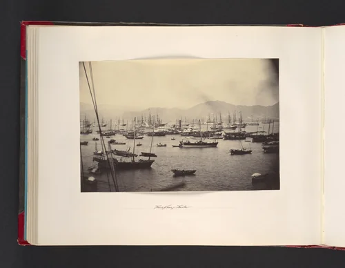 Hong Kong Harbor by John Thomson, photograph, 1865