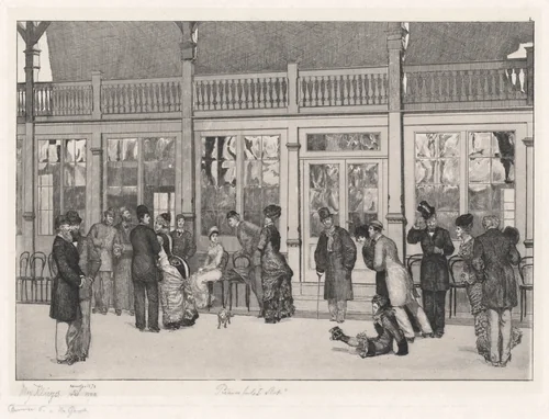 Place (Ort) by Max Klinger, portfolio, 1880