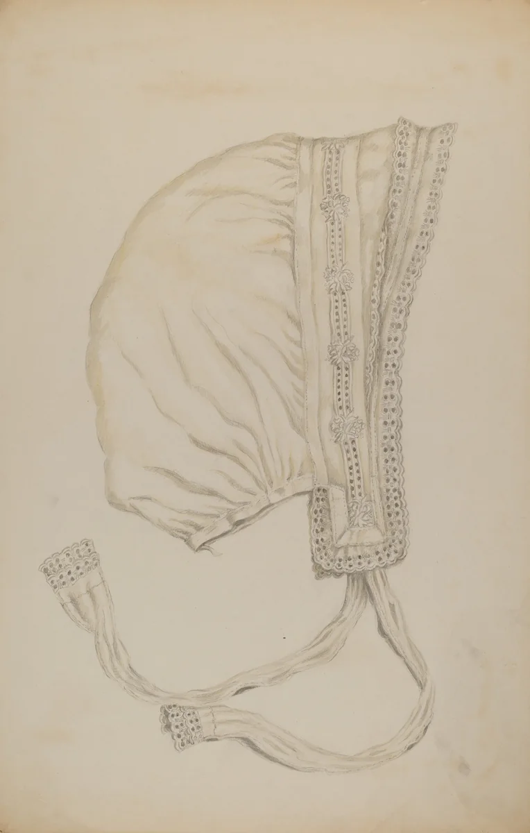 Economy Night Cap by Eva Wilson, index of american design, 1938