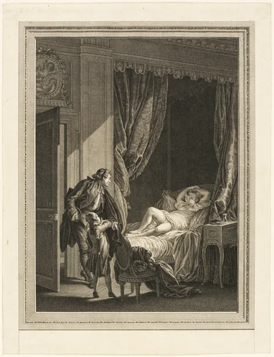 Morning by Emmanuel Jean Nepomucene de Ghendt, print, 1758-1815