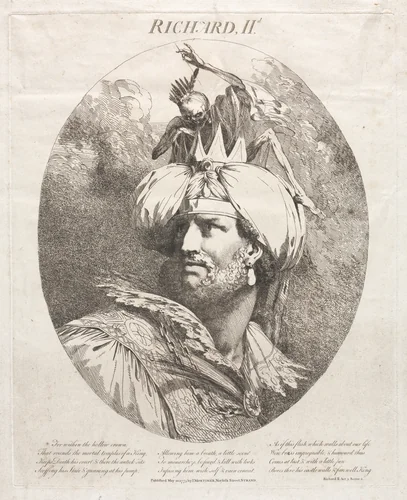 Richard II by John Hamilton Mortimer, print, 1775