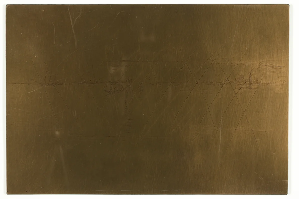 Long Lagoon by James McNeill Whistler, metalwork, 1879-1880