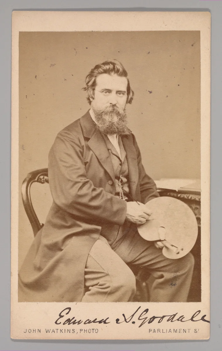 [Edward Alfred Goodall] by John and Charles Watkins, photograph, 1860-1869