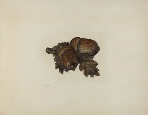 Pin Tray by Herman Schulze, index of american design, 1941