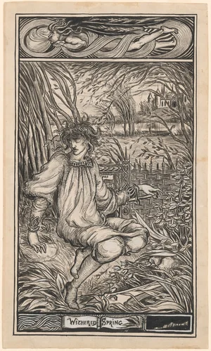 Withered Spring by Aubrey Beardsley, drawing, 1872-1898