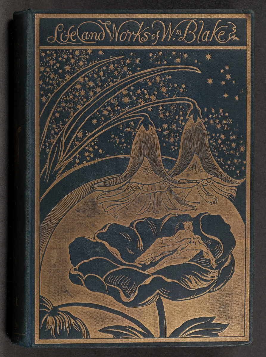 Life of William Blake with Selections from His Poems and other Writings (volume I) by Alexander Gilchrist, volume, 1880