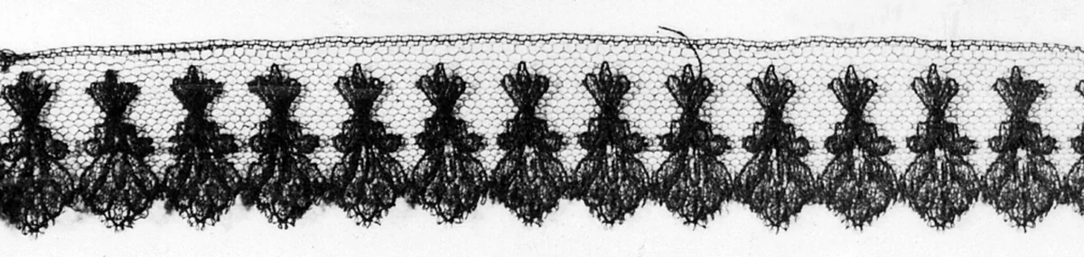 Two Borders by England or France, textile, 1875-1900