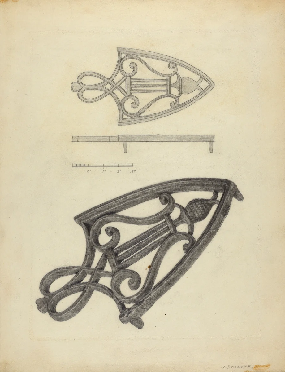 Trivet by Jack Staloff, index of american design, 1938