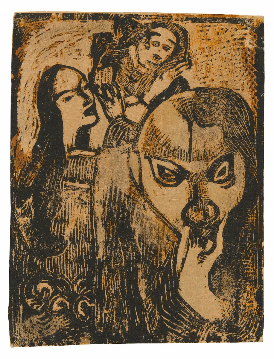Memory of Meijer de Haan by Paul Gauguin, print, 1896-1897