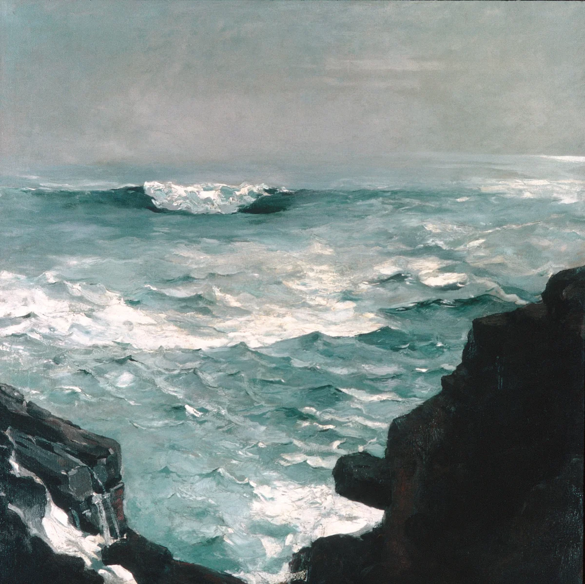 Cannon Rock by Winslow Homer, artwork, 1895