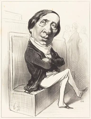 Charles Dupin by Honoré Daumier, print, 1849