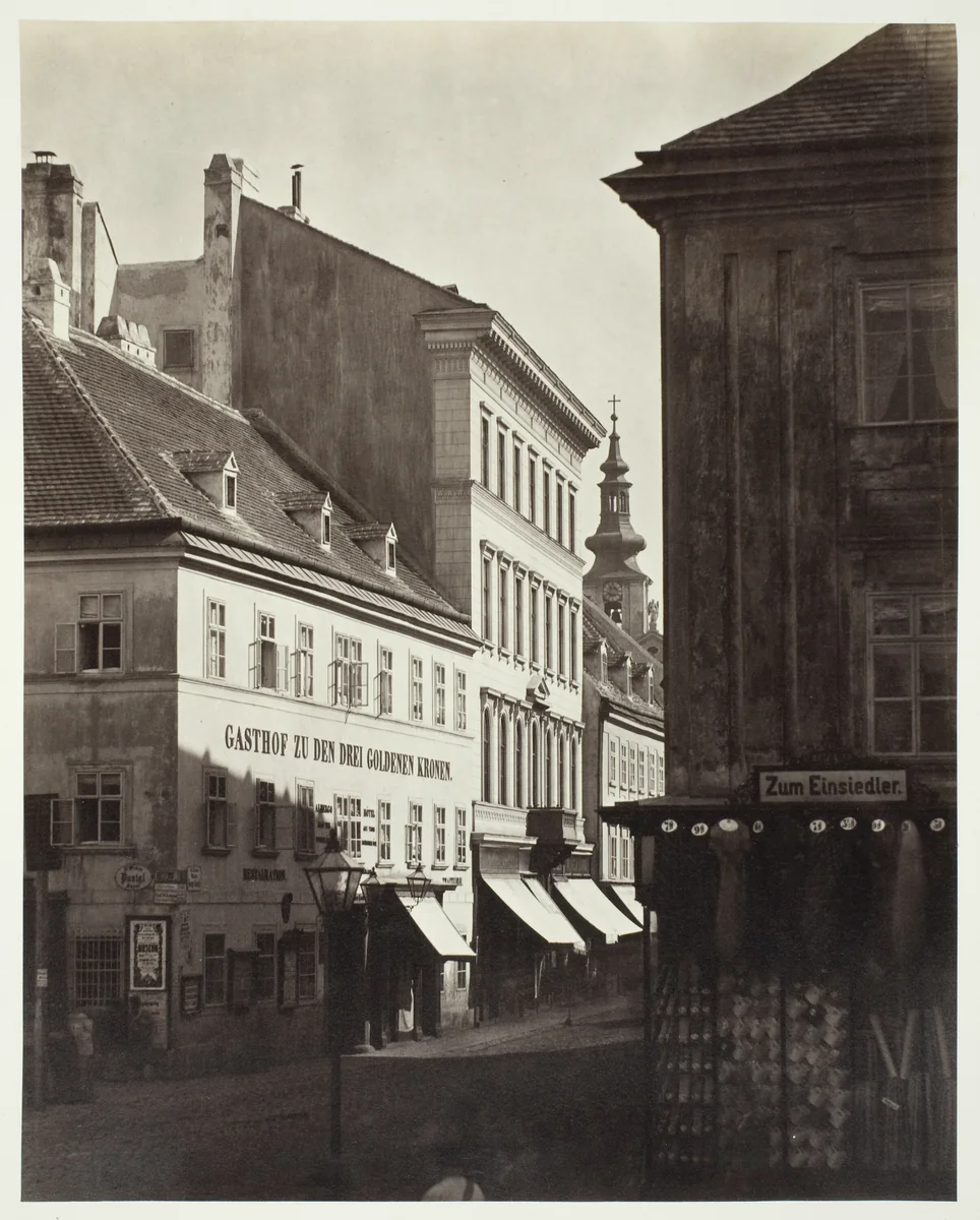 Wieden, Hauptstraβe No. 37, Wohnhaus des Herrn F. Tomas by Artist Unknown, photograph, 1860-1869