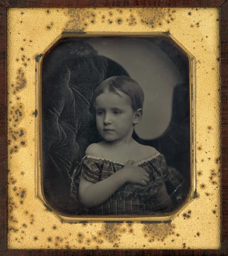 Portrait of a Child by Albert Sands Southworth; Josiah Johnson Hawes, photograph, 1845-1855