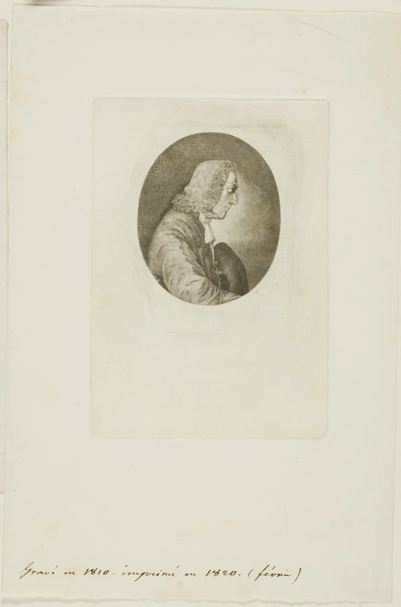 Jean Joseph Grateloup by Jean-Baptiste de Grateloup Jean Pierre Sylvestre, print, 1755-1817