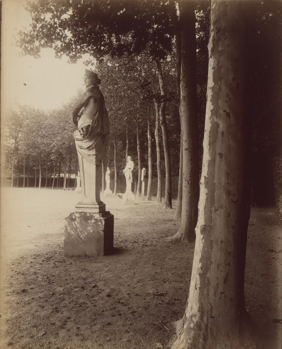 Versailles, parc by Eugène Atget, photograph, 1902