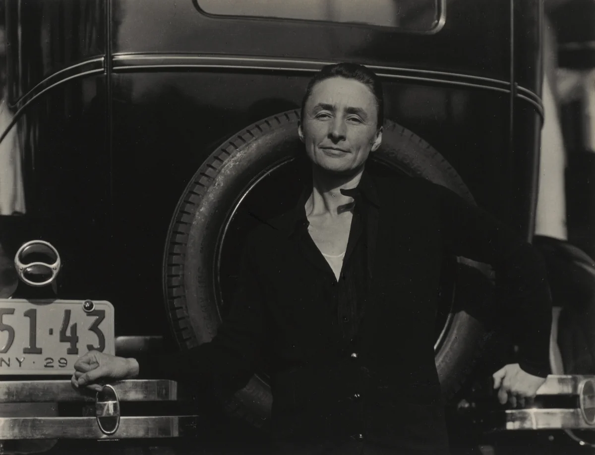 Georgia O'Keeffe by Alfred Stieglitz, photograph, 1929