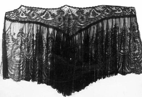 Cape by England, textile, 1855-1865