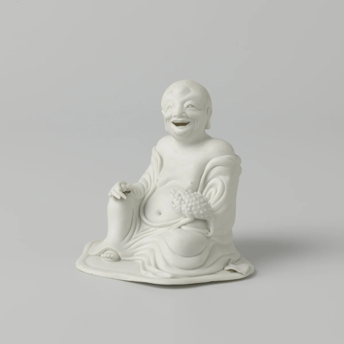 Figure of a seated Liu Hai with his toad by Minggao Jiang, other, 1675-1699