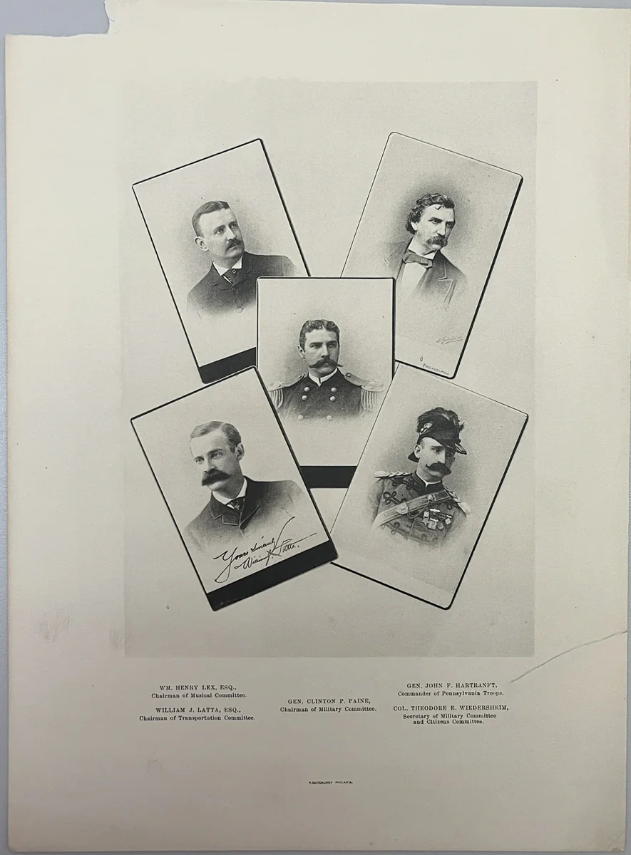 Portrait of Chairmen and Commanders by Artist Unknown, other, 1800-1899