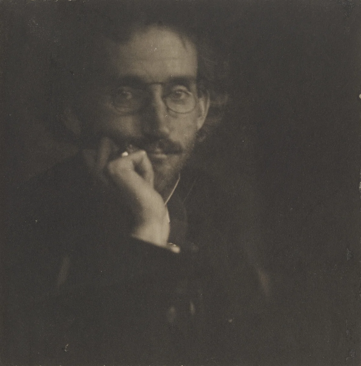 Portrait of F. Holland Day by Gertrude Käsebier, photograph, 1900