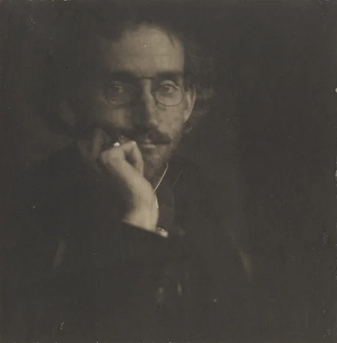 Portrait of F. Holland Day by Gertrude Käsebier, photograph, 1900