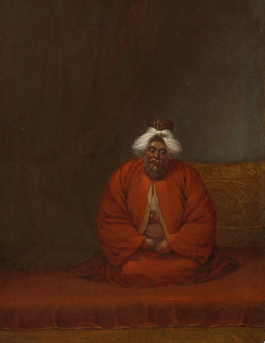 The Mufti, Supreme Religious Leader by Jean Baptiste Vanmour, painting, 1727-1730