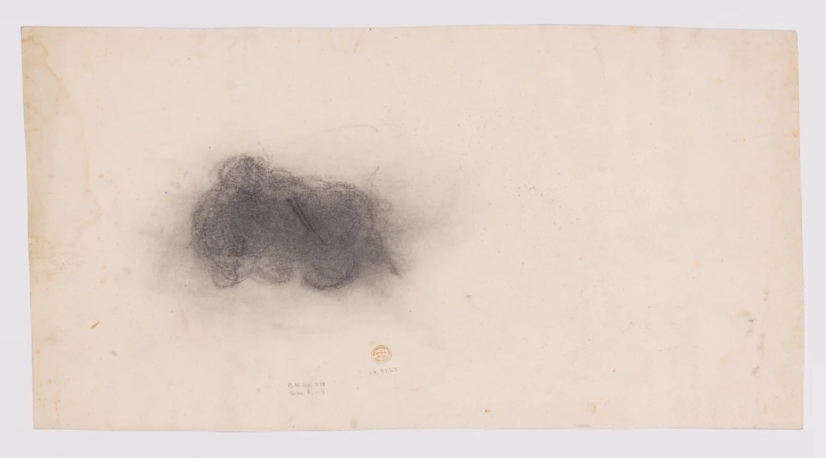 Fan leaf of Aurora after the fresco by Guercino by Guercino, print, 1796