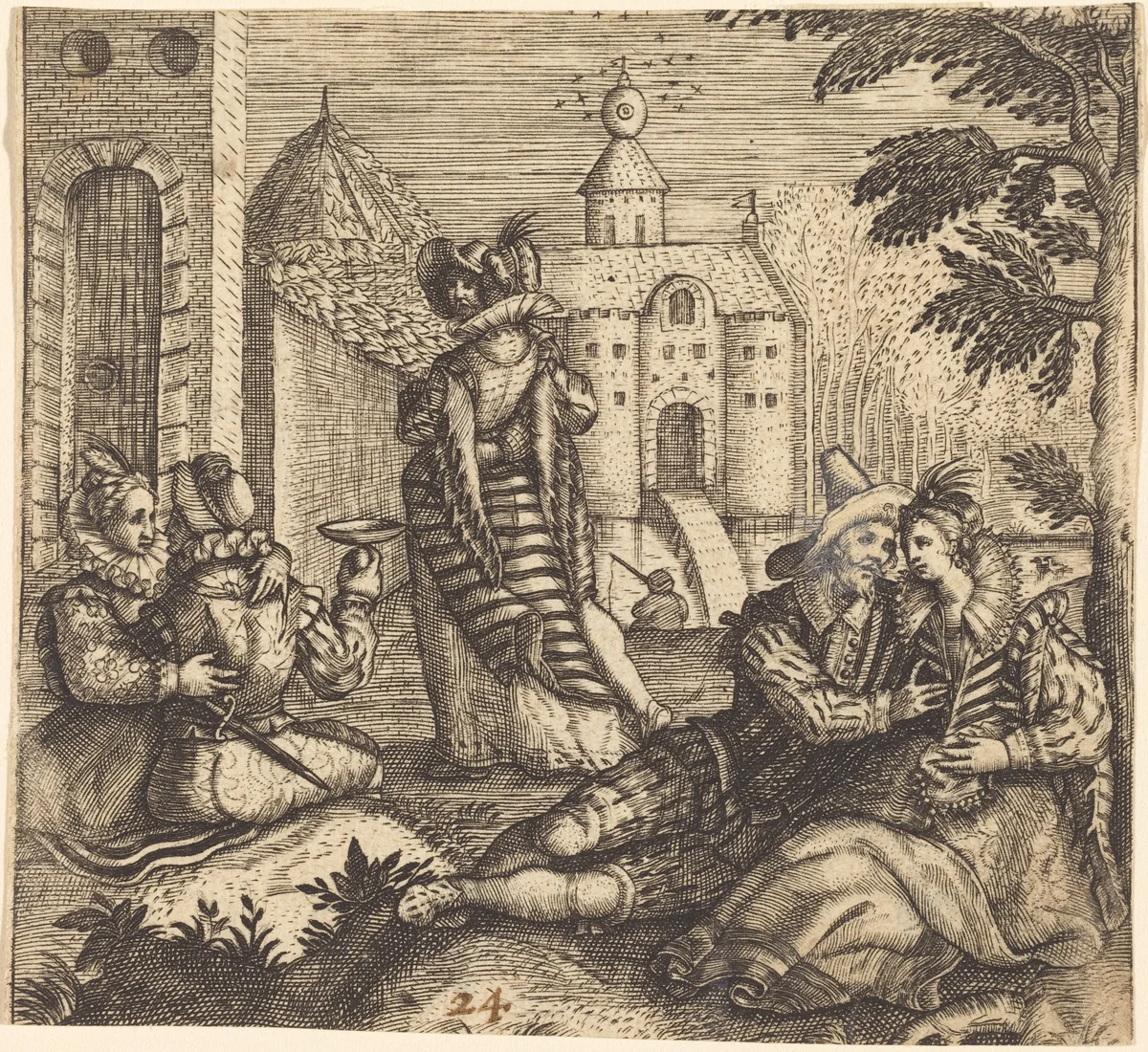 Exempel und Lehr Jetziger Welt Lauf by Andreas Bretschneider, print, 1622