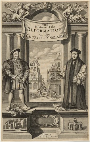 Title Page to Gilbert Burnet, Historie of theReformation of the Church of England by Robert White, print, 1645-1703