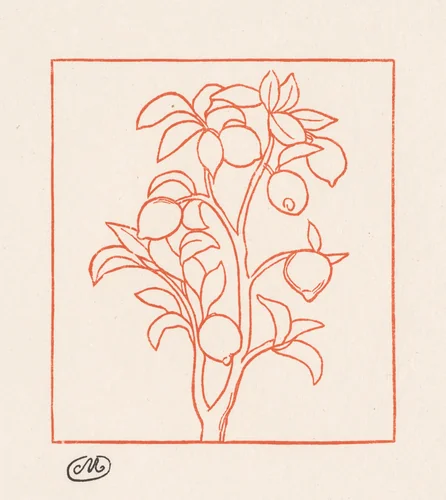 The Georgics: Lemon Tree (Les Géorgiques: Citronnier) by Aristide Maillol, print, 1937-1943