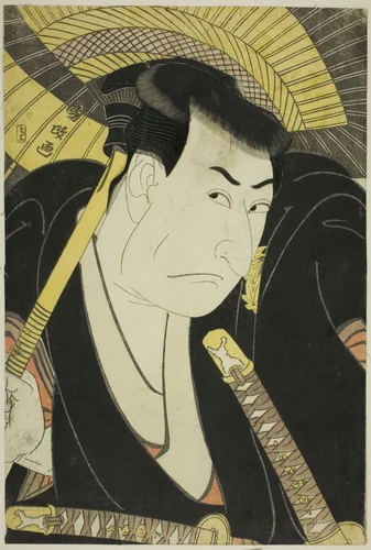 Ichikawa Omezo by Utagawa Kunimasa, print, 1789-1799