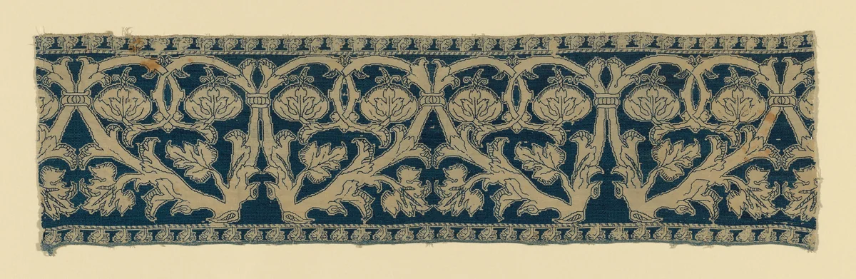 Border by Italy, textile, 1601-1700