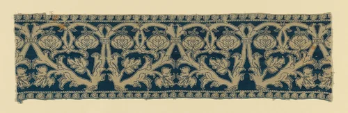 Border by Italy, textile, 1601-1700