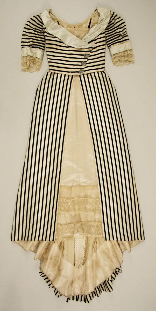 Afternoon dress by House of Worth, artwork, 1890-1899