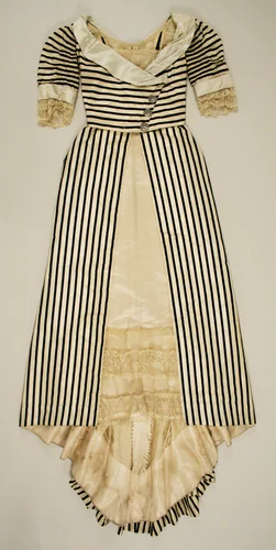 Afternoon dress by House of Worth, artwork, 1890-1899