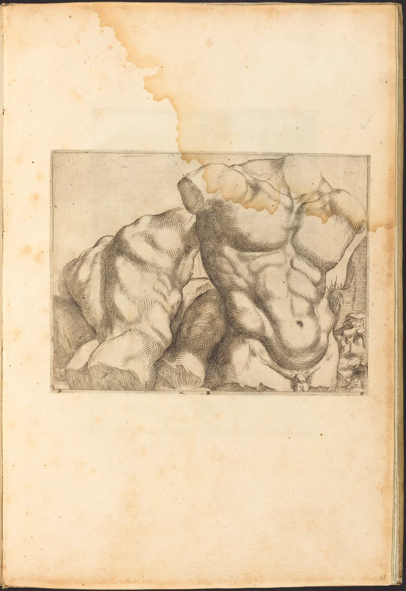 Print from Drawing Book by Luca Ciamberlano, print, 1610-1620