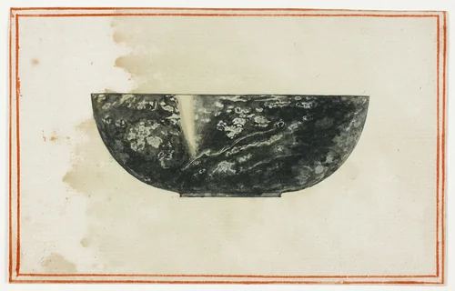 Black Marble Bowl by Giuseppe Grisoni, painting, 1719-1769