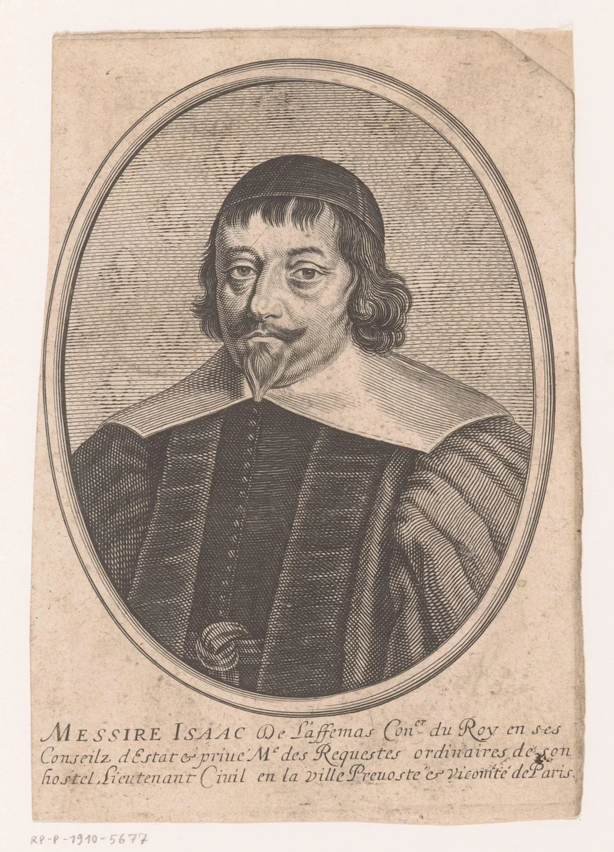 Portret van Johan de Knuyt by anonymous, print, 1627-1668