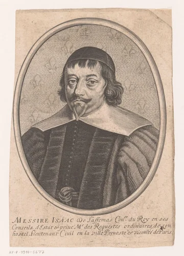 Portret van Johan de Knuyt by anonymous, print, 1627-1668