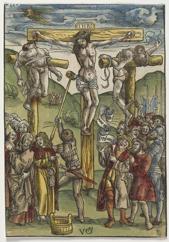 The Passion: The Crucifixion by Urs Graf, print, 1503-1508