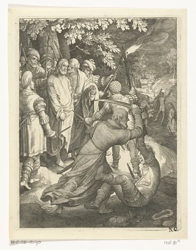 Element Lucht by Unknown, print, 1590-1603