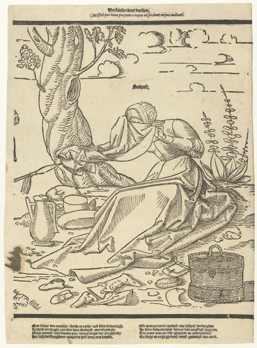 Kiezen doet verliezen by anonymous, print, 1520-1560