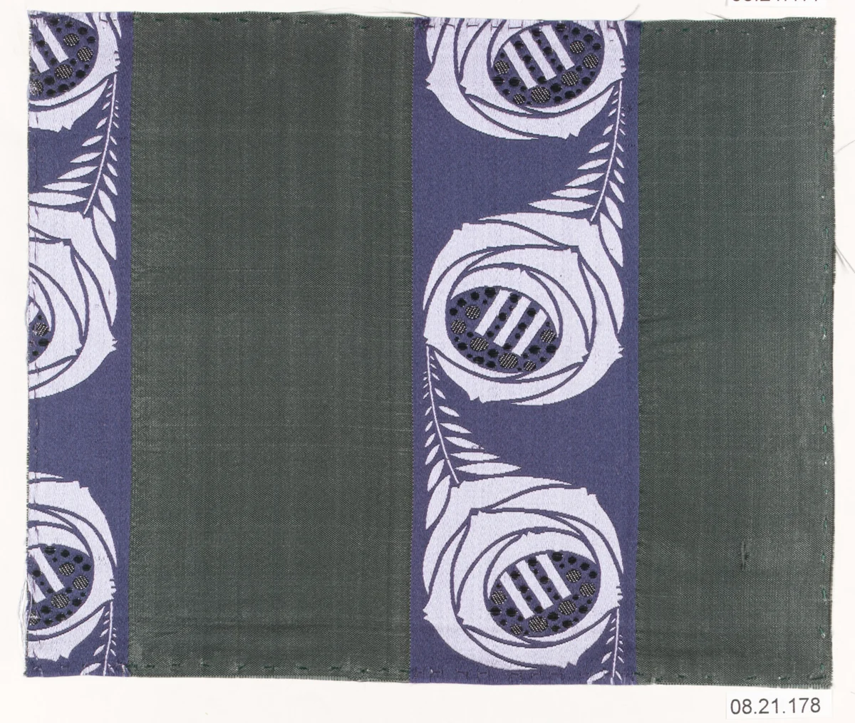 Textile sample by Unknown Designer, textile, 1900