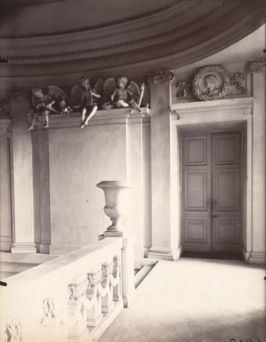 Maisons-Laffitte, château by Eugène Atget, photograph, 1910