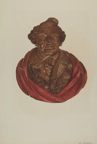 Ship's Sternpiece by Albert Ryder, index of american design, 1939