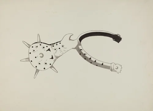 Spur by J. Henry Marley, index of american design, 1936