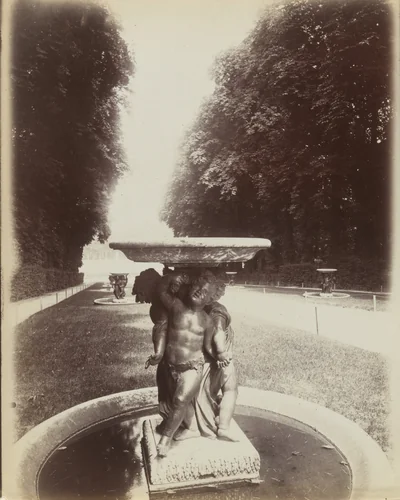 Versailles by Eugène Atget, photograph, 1901