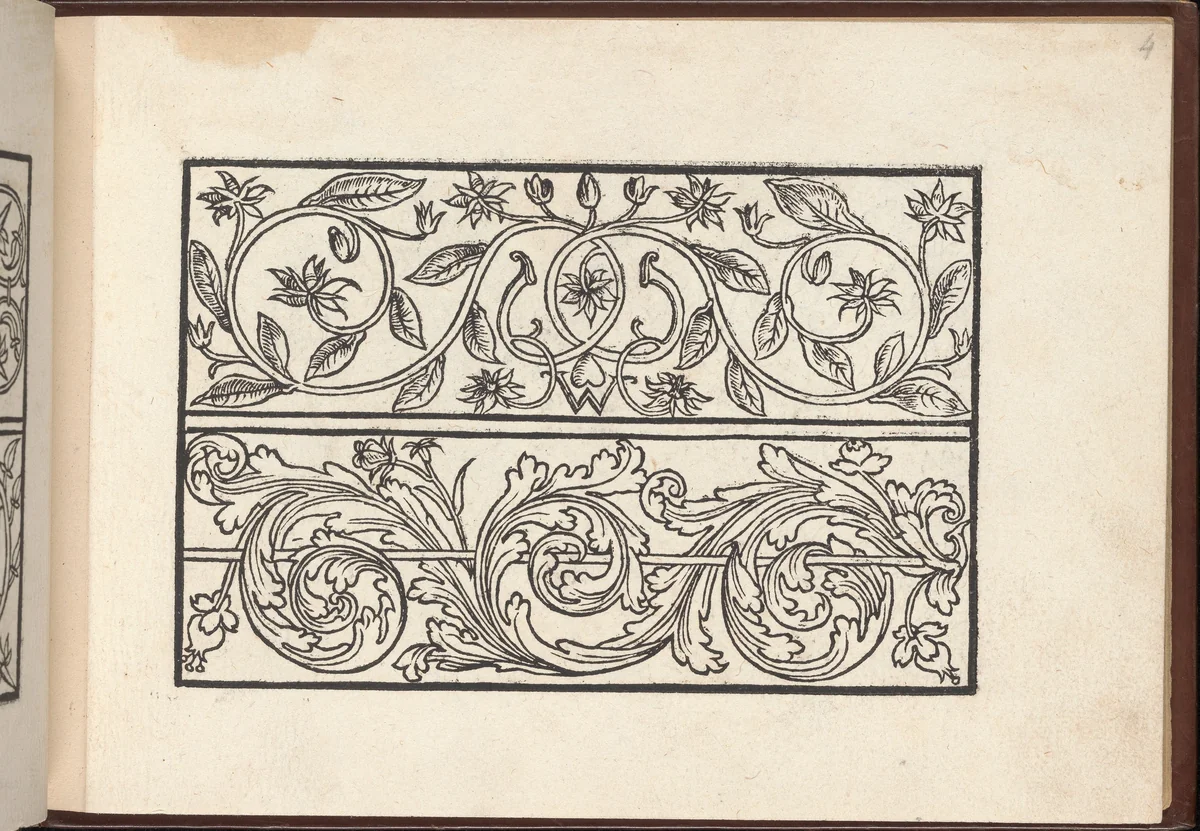 Page from Eyn Newe kunstlich moetdelboech alle kunst (Page 4r) by Peter Quentel, book, 1532