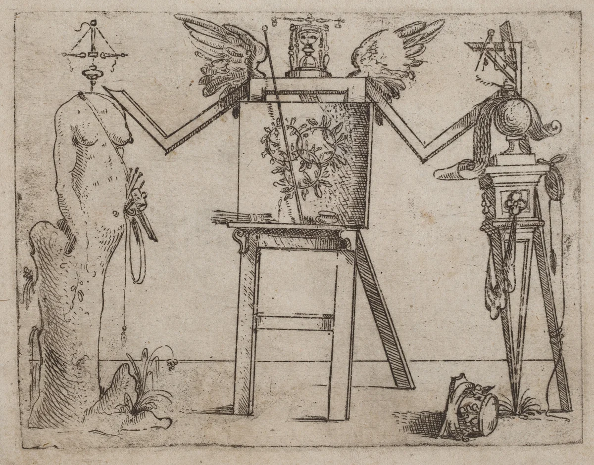 From "Bizzarie di varie Figure" by Giovanni Battista Bracelli, print, 1624